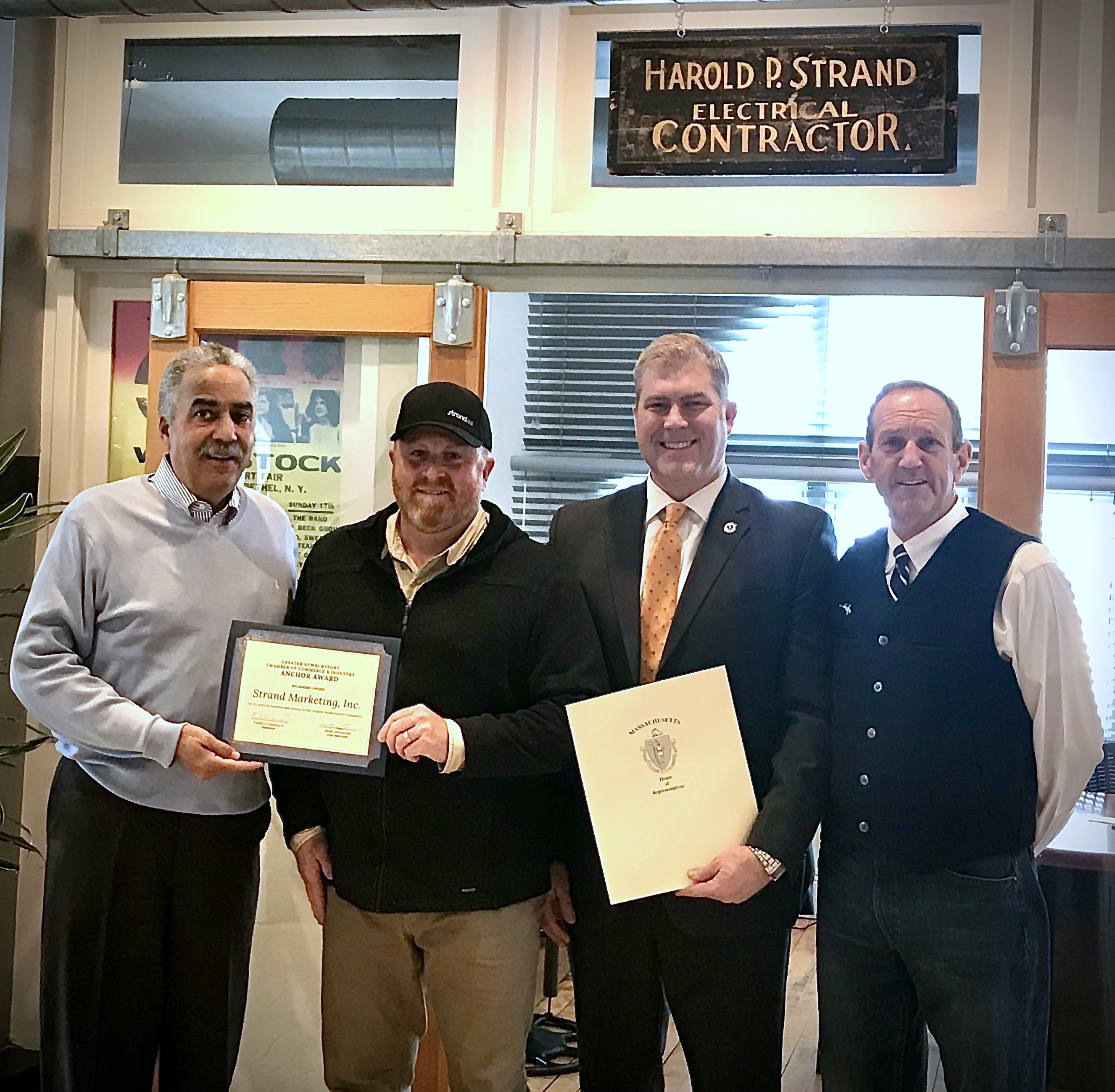 strand marketing agency community service award